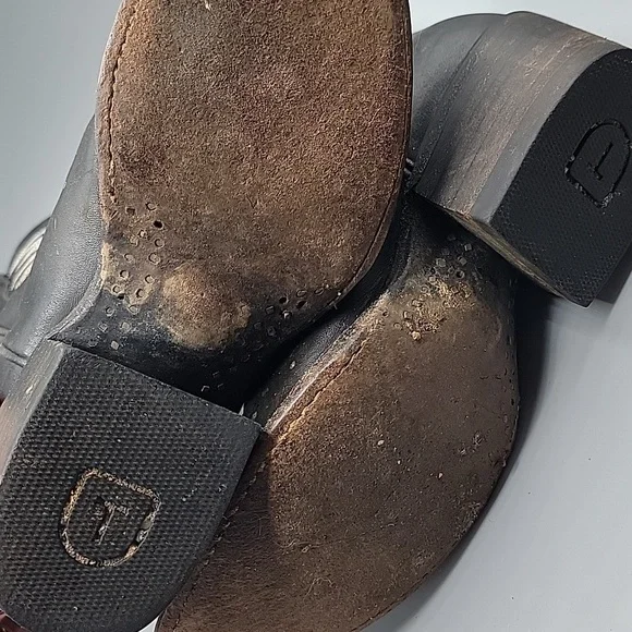 Tecovas Jolene Black Leather Boots 7.5 - Picture 8 of 14